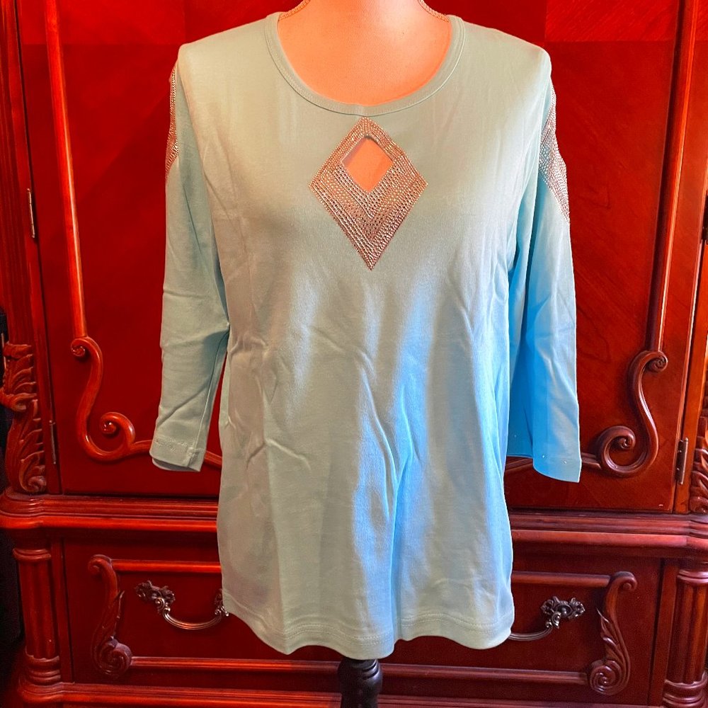 Pretty "Isaac's Designs" Top
